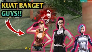 WAJIB TONTON || KARAKTER WANITA FF TERKUAT 2020 SOLO RANK AUTO WIN!!😮