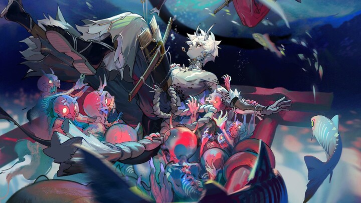 【Monster Laut—Menggambar Sketsa Kerja dengan iPad】adalah Danyiwan!