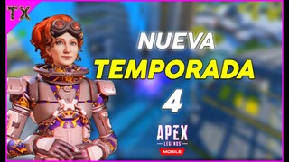 APEX LEGENDS MOBILE NUEVA TEMPORADA 4 y TODO LO NUEVO *NUEVA LEYENDA y MAPA NUEVO | TX SAMURAI