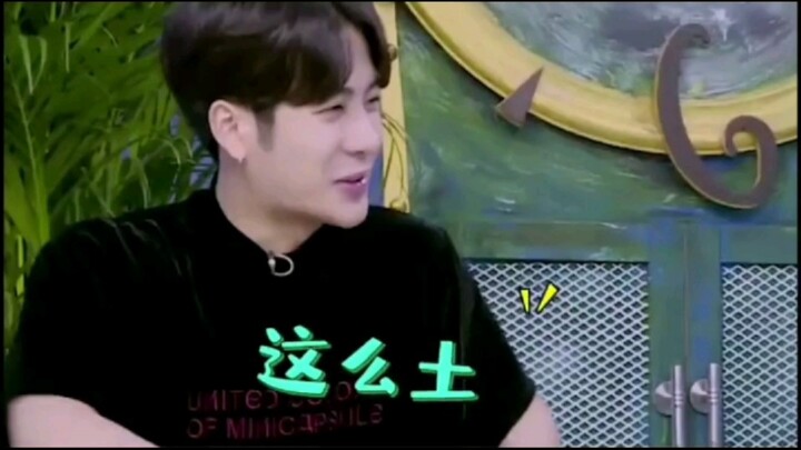 Jackson Wang, the quintessential straight man, hahaha.