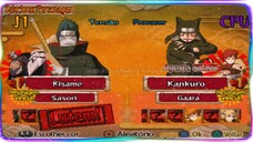KISAME VS KANKURO - NARUTO ULTIMATE NINJA 6 ANDROID GAMEPLAY
