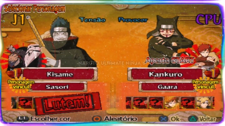 KISAME VS KANKURO - NARUTO ULTIMATE NINJA 6 ANDROID GAMEPLAY