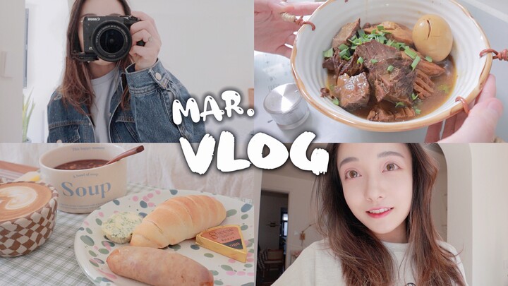 VLOG#38｜N bảy cách vượt qua vận hạn thủy – mùa xuân cần ngập tràn hoa và bánh mì – vlog sinh hoạt hà