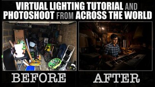 Virtual Photography Lighting Tutorial and Photoshoot from Across the World (Manila to London)