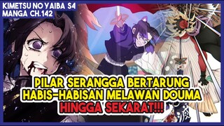 KNY S4 (142) Pilar Serangga BERTARUNG HABIS-HABISAN Melawan Iblis Bulan Atas Ke 2!!!