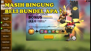 BUNDEL UNTUK PLAYER BARU RISE OF KINGDOMS