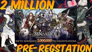 2 MILLION PRE-REGISTRATIONS! SWEET REWARDS! NieR COLLAB INFO! - SINoALICE