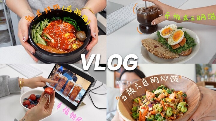 VLOG.11 | Perfect for solo living and weight loss | Two meals a day + workout routine | The most del