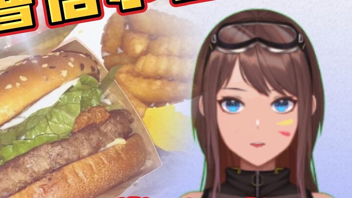 Another weird encounter! A strange man took the girl's burger in front of her and sat beside her suc