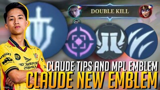 CLAUDE NEW MPL EMBLEM SET UP | 5MAN ONIC ESPORTS