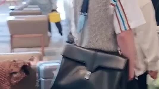 Tan Jianci saw that the assistant couldn't carry the luggage and wanted to help him, but he was "mer