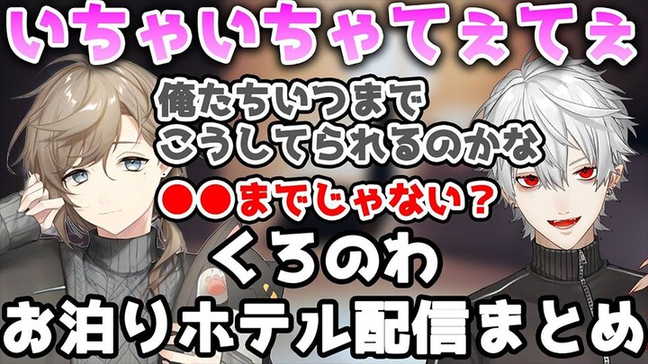 【】熟肉【】葛叶和叶师在酒店留宿亲亲我我贴贴场面Part1【葛葉_叶_ChroNoiR】