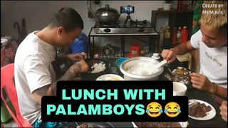 LUNCH WITH PALAMBOYS 😂😂|KELVIN AND ALDRIN MOLO +MARETIS GINA