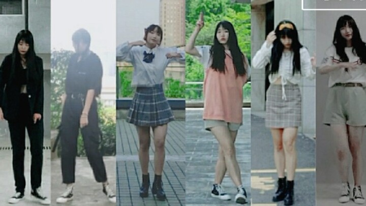 【Times Youth League】7 เซ็ตเปลี่ยนชุดและเต้นคัฟเวอร์สำหรับ "พี่สาวสวยมาก"