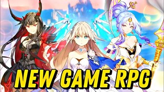 GRAFIKNYA KEREN! GAME RPG TURNBASE TERBARU FULL CHAR WAIFU - YGGDRA CHRONICLES BY BONFIRE GAMEPLAY