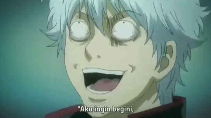 Gintoki Nyanyi Lagu Doraemon 😂