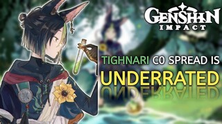 Tighnari C0 Spread Team with Nahida Very Usefull!!! - Genshin Impact