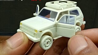 Too much! The lighter master made a movable Lada Niva - LADA NIVA 4X4