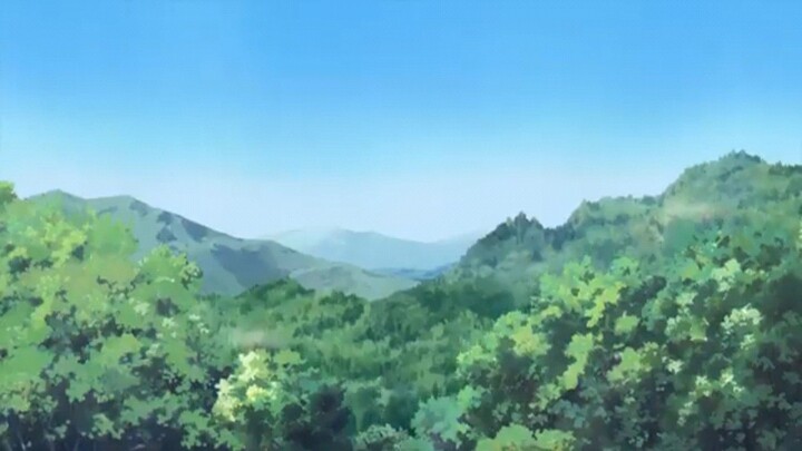 in the mountains