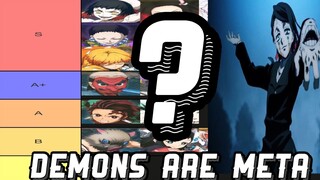 CHARACTER TIER LIST DISCUSSION!! (UPDATED IN ORDER) |Demon Slayer The Hinokami Chronicles|