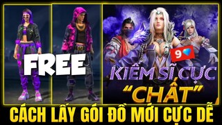 [FreeFire] Cách Lấy Gói Đồ Mới Cực Dễ , Mẹo Mở Hộp Mới 9 Kc Hay 29Kc | Review 2 Gói Đồ Mới Cực Đẹp