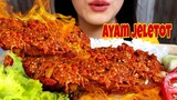 ASMR AYAM JELETOT PEDASNYA BIKIN MELOTOT🔥 | ASMR MUKBANG INDONESIA | EATING SOUNDS