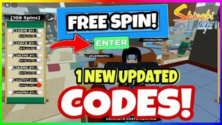 *NEW* UPDATED CODES in SHINOBI LIFE 2! Free Spins Code [ ROBLOX]