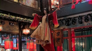 【مشهد رائع لسوق شي في تشانغآن دابايتانغ】 هل هذا يعني أنه يمكنني مشاهدته مجانًا فقط عند الذهاب لتناول