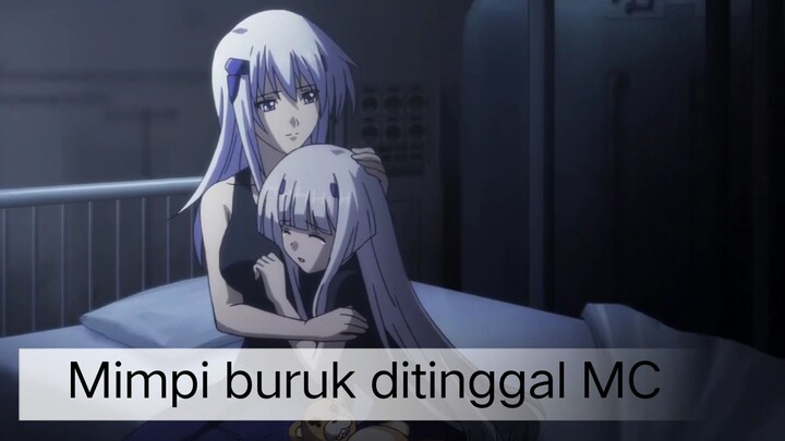 #KompetisiKreasiUnggahan2 , Waifu putih mimpi ditinggal MC