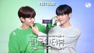 [VIETSUB] TINGLE INTERVIEW - ZHANG HAO & SUNG HANBIN | Team 1BZ