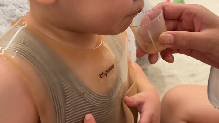 Second baby is so strong!