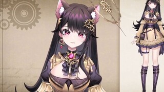 [Màn hình mô hình Live2D] Nhà phát minh cô gái Steampunk