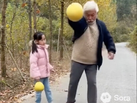 Sora2 generates a "Blue Archive" player 50 years from now, belike