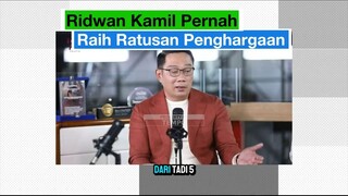 Ridwan Kamil Pernah Raih Ratusan Penghargaan