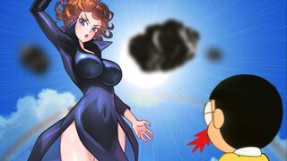 Nobita: Tornado Shizuka! ? Pukul aku! Pukul aku!