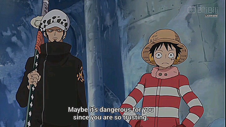 luffy is being luffy.