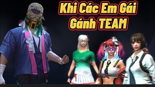 [FREE FIRE] Khi Tôi Leo Rank Thách Đấu Cùng Gái Và Cái Kết Được 3 Em Gánh Cực Hay