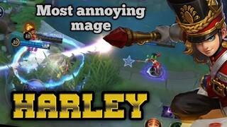 MOST ANNOYING MAGE | HARLEY GAMEPLAY | Mobile Legends