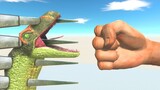 Watch out for the Giant Fist - Animal Revolt Battle Simulator