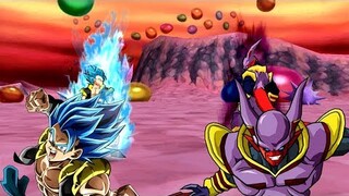 Blue Gogeta vs. Baby Janemba (shin budokai 2 mod)