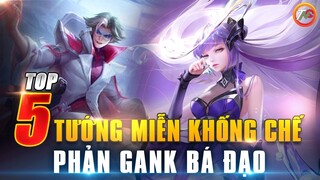 Liên quân Top 5 Tướng Miễn Khống Chế Phản Gank hiệu quả Mùa 19 TNG