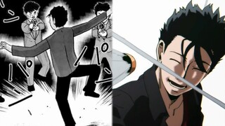 "Aku tidak bisa tertawa lagi, terima kasih Bone Club!" [100% energi psionik / Ryo Shimazaki]