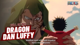 FULL OP 1101 TERNYATA DRAGON TERPAKSA MENINGGALKAN LUFFY‼️DAN KUMA BERTEMU NIKA ⁉️