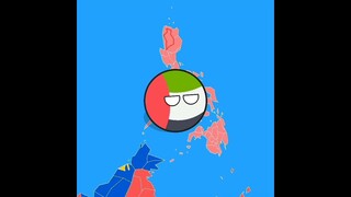 What Happens If UAE And Philippines Switch Places 🇦🇪🔁🇵🇭 - #shorts #countryballs #worldprovinces