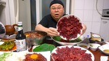 얼마나 찰지고 신선하면 안떨어지지?│육회, 육회비빔밥 먹방 Fresh  Beef Tartare Mukbang Eatingshow