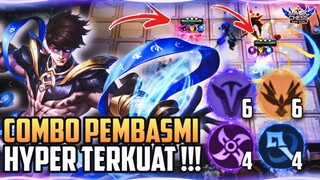 COMBO PEMBASMI HYPER TERKUAT ! | META MAGIC CHESS MOBILE LEGENDS TERBARU