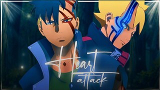 Boruto vs Kawaki - Heart Attack [AMV/EDIT]