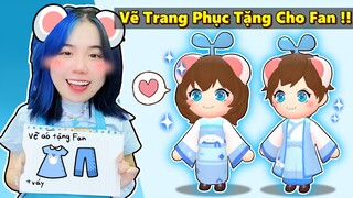Mèo Simmy Thiết Kế Trang Phục Trong Game Tặng Cho Fan !! Simmy Vẽ Áo Tặng Fan