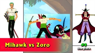 Tiến Hóa Sức Mạnh One piece【Mùa II-2】Mihawk vs Zoro