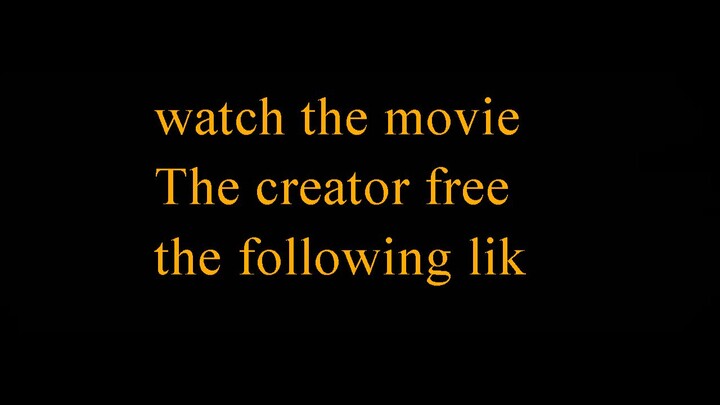 Watch the movie The Creator now for free from the following link